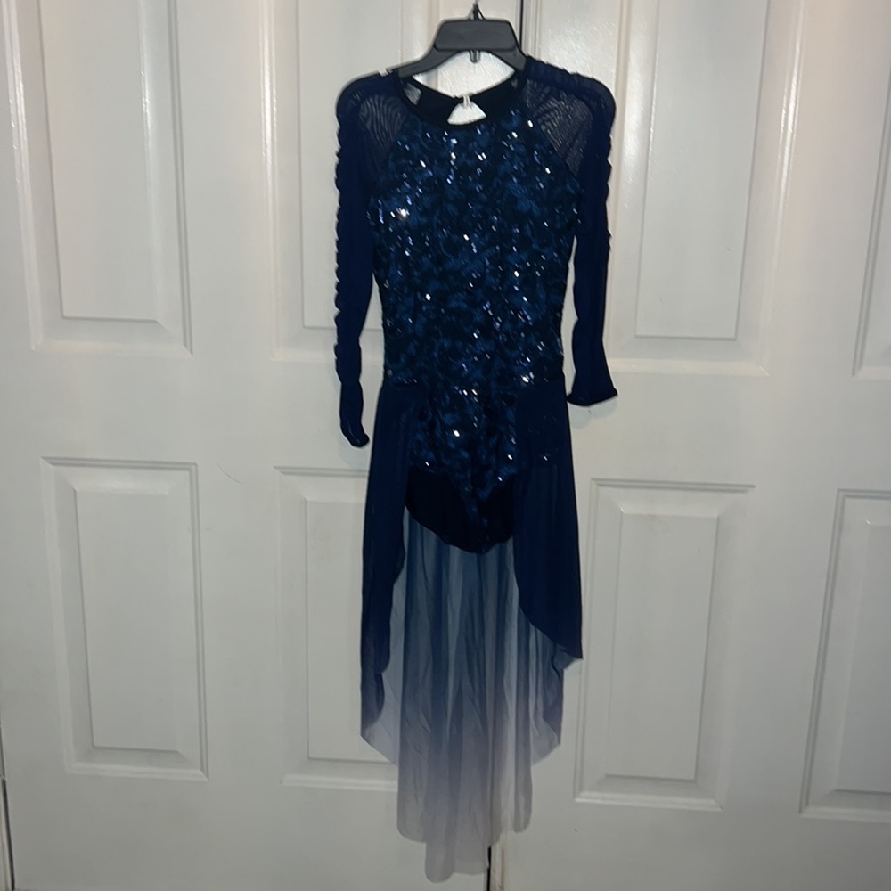 Curtain Call navy lyrical costume Spacing Out R493 AL